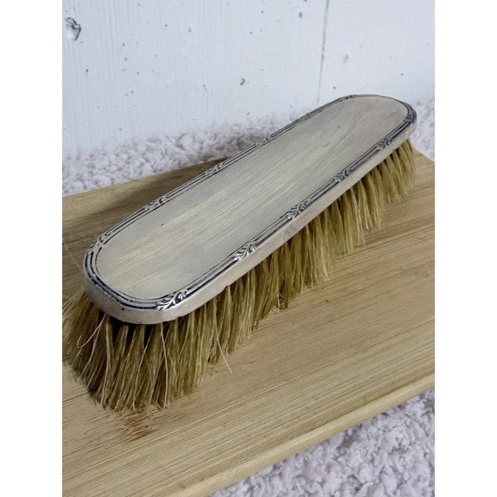 Vintage 1922 Adie Brothers Sterling Silver Clothes Brush Birmingham Hallmarked